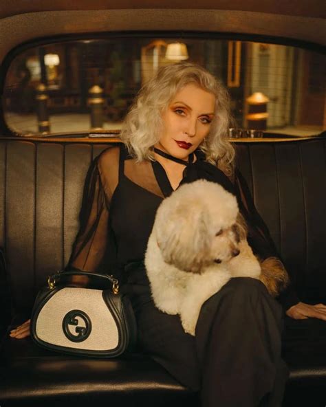 Nan Goldin Shoots Debbie Harry For Gucci Cruise Campaign.